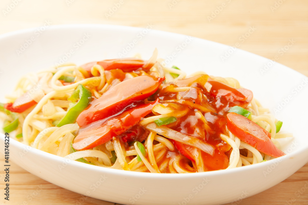 あんかけスパゲッティ