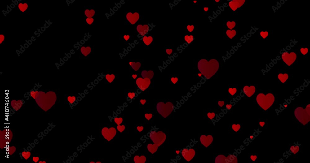 Abstract pattern of red hearts. Social media Live style animated heart . Valentine's day, wedding. 4K Video motion graphic animation with alpha channel Abstract pattern of red hearts. Social media Live style animated heart . Valentine's day, wedding. 4K Video motion graphic animation with alpha channel