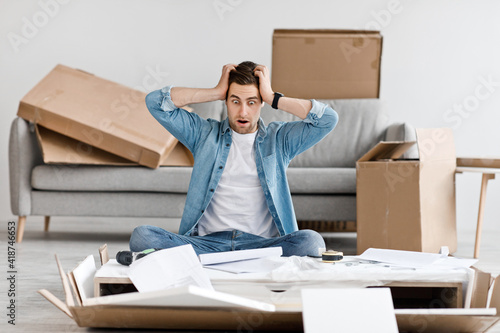 Human emotions, problems with furniture assembly and difficult repairs