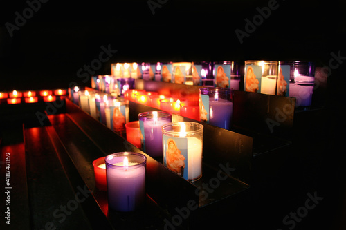 Church candles  Virgin Mary Photos Religion Photos