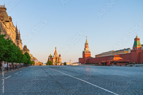 Moscow - Red Square at sunrise