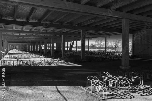 Wallpaper Mural Carport für Fahrräder Torontodigital.ca