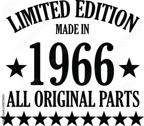 limited edition 1966