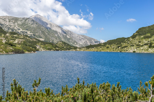 Pirin Mountain and Fish Banderitsa lake, Bulgaria