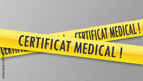 Logo certificat médical.