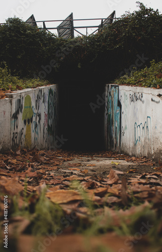 old abandoned factory