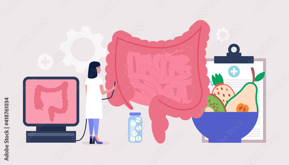 Proctology, Coloproctology concept Proctology, Coloproctology concept
