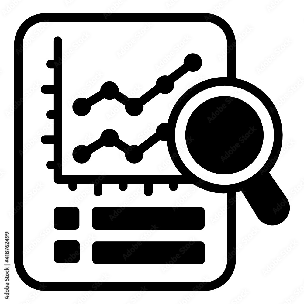 Business report with eye, data monitoring icon
Business report with eye, data monitoring icon