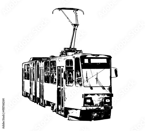 Old Public Transport Tram