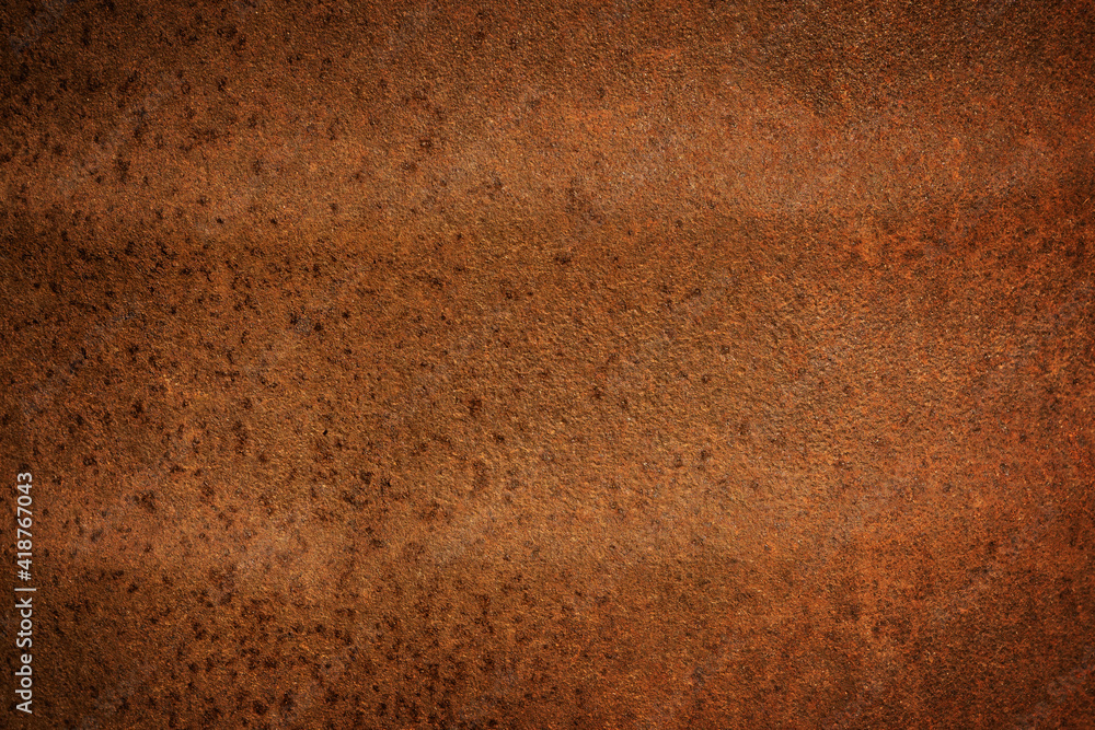 abstract brown old rusty metal background