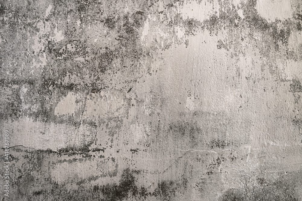 Fototapeta premium abstract gray old shabby wall background