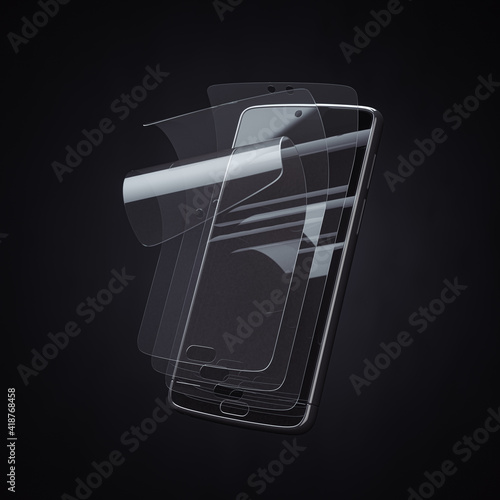 Εκτύπωση καμβά Smartphone screen protector glass or film cover