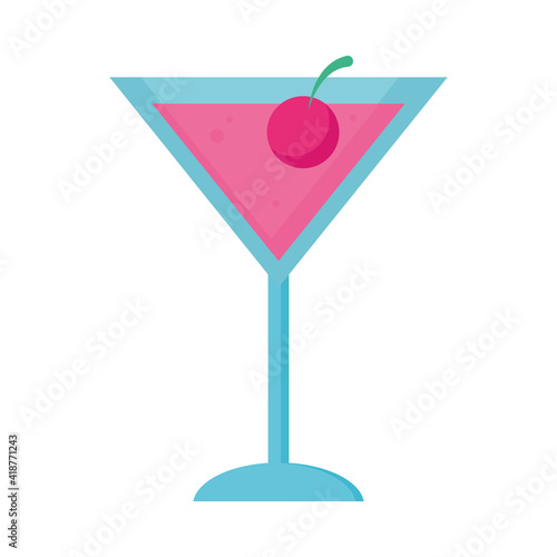 pink martini cocktail