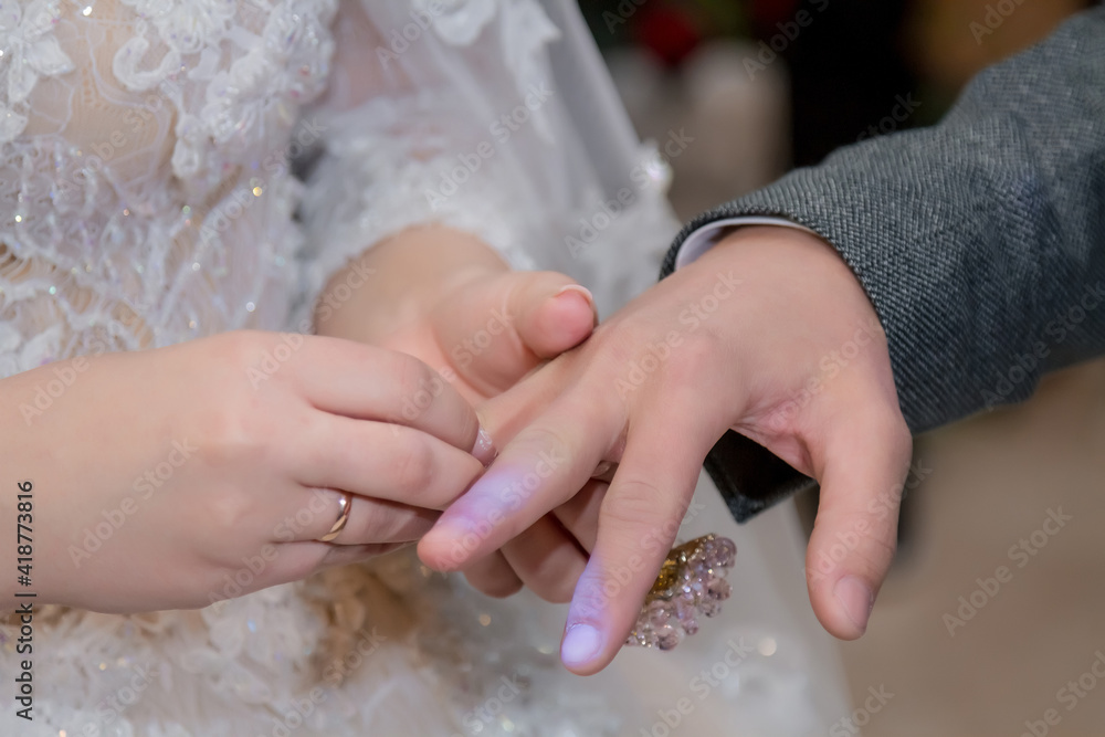 the girl wears the ring of her future husband the girl wears the ring of her future husband