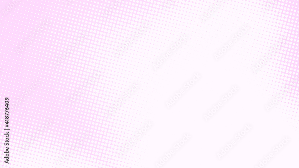 Dot pink white pattern gradient texture background. Abstract pop art halftone and retro style. Dot pink white pattern gradient texture background. Abstract pop art halftone and retro style.