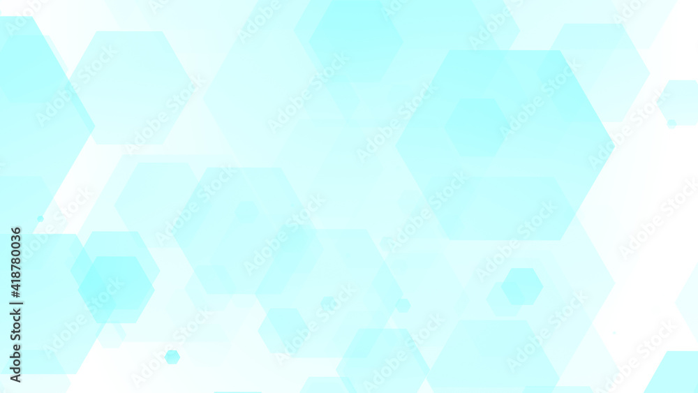 Abstract hexagon geometric white blue pattern technology medical background. Abstract hexagon geometric white blue pattern technology medical background.