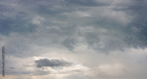 Fototapeta Naklejka Na Ścianę i Meble -  Natural background: dramatic stormy sky