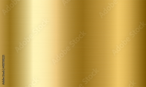 Seamless gold metal texture. Golden gradient background, textured metallic template