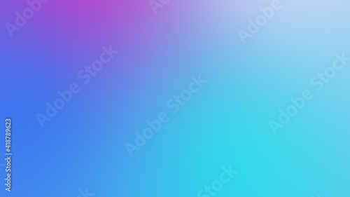 Abstract gradient pink purple and blue soft colorful background. Modern horizontal design for mobile app.