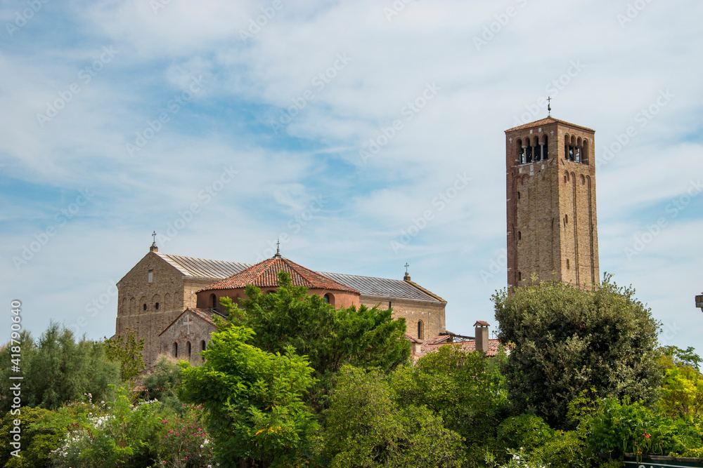 Torcello Island in the Venetian Lagoon, City of Venice, Italy, Europe