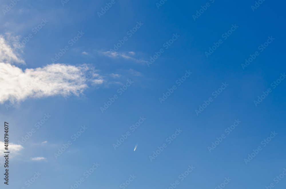 Blue sky with white cloud. Blue sky with white cloud.