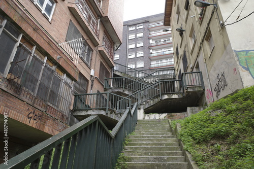 Stairs in the city