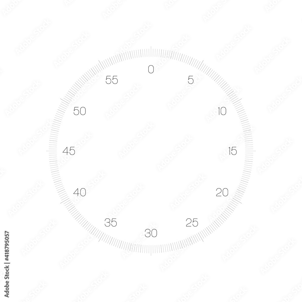 Analog sport stopwatch face Analog sport stopwatch face