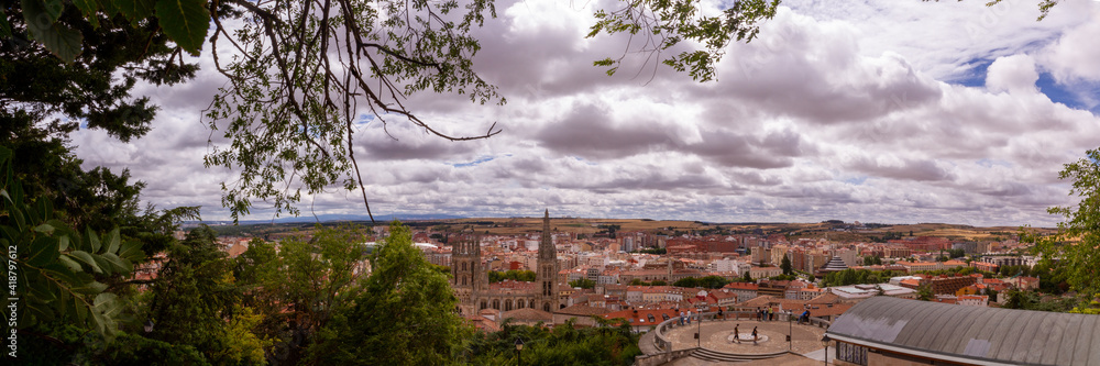 Panoramic view of Burgos