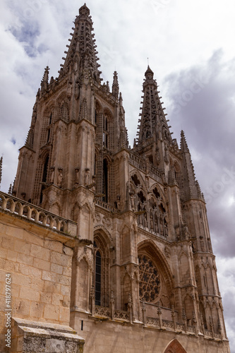 Burgos' Cathedral Main Facade