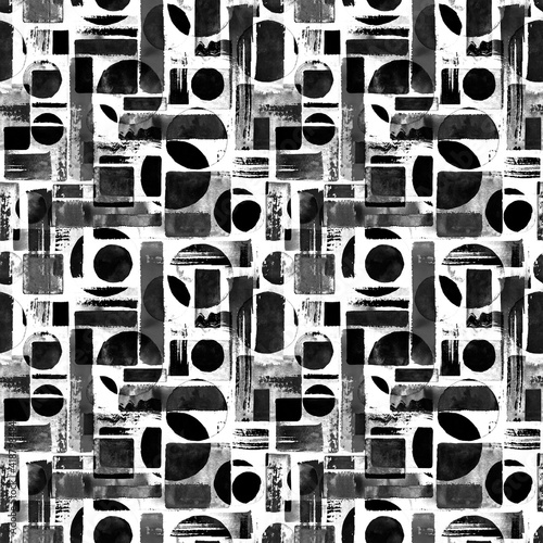 Contemporary art seamless p...