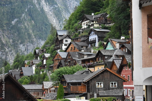 Casas en la montaña