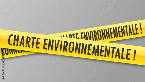 Logo charte environnementale.