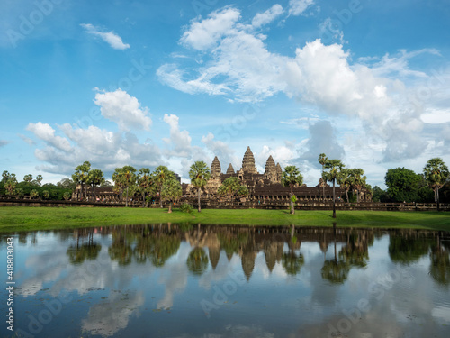 Ancient ruins of Angkor Wat temple in Siem Reap, Cambodia. © R.M. Nunes