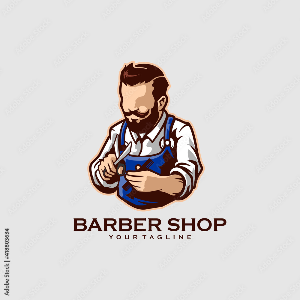 Barber Shop Beard Man salon hairstyle Barber Shop Beard Man salon hairstyle