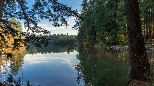 LaCamas Creek Loop and Lake, Camas, Washington photo