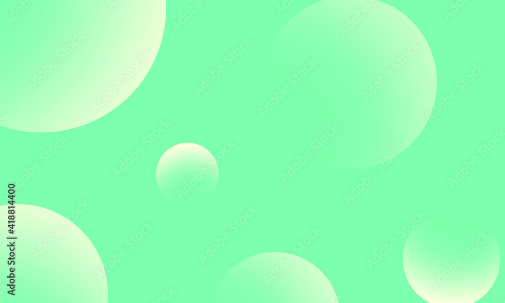 Yellow circles gradient on green abstract background. Modern graphic design element. Yellow circles gradient on green abstract background. Modern graphic design element.