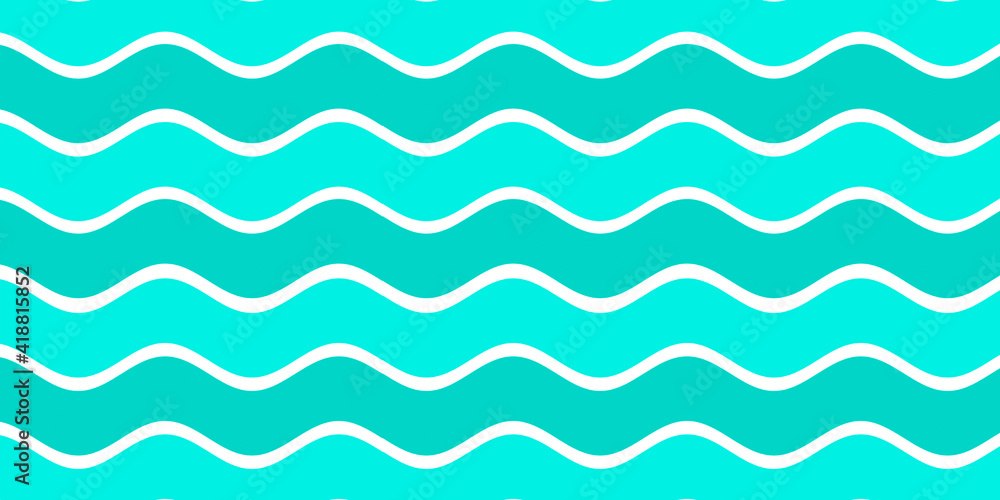 Blue white and green color wave pattern texture background. Use for design summer holiday concept. Blue white and green color wave pattern texture background. Use for design summer holiday concept.
