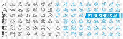 business meeting icons vector sign
