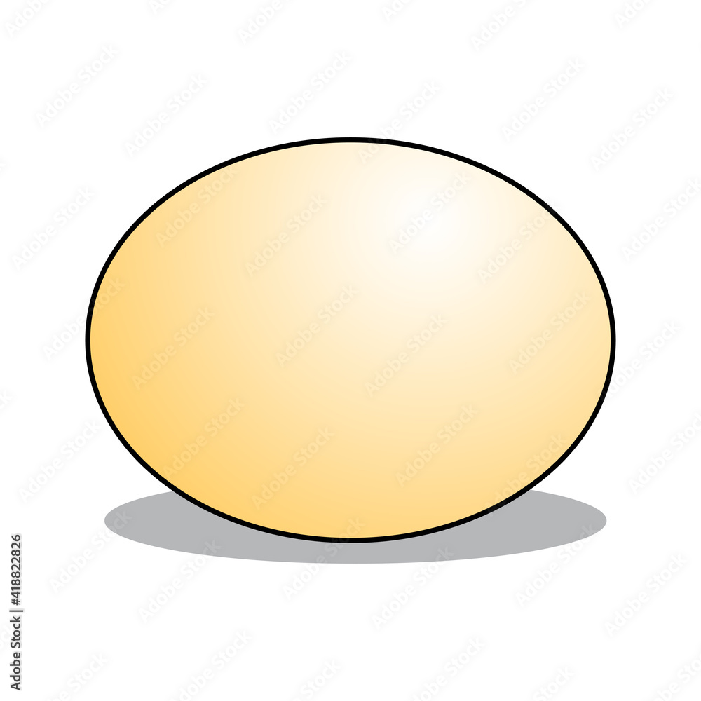 an egg vector illustration,isolated on white background