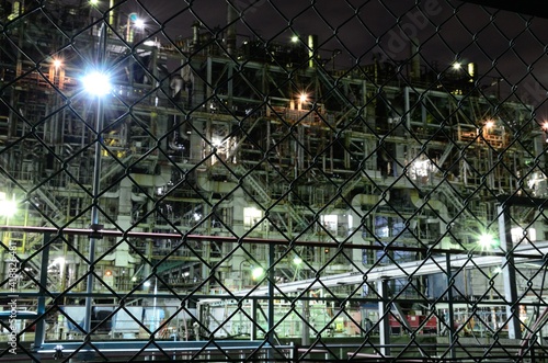 工場夜景