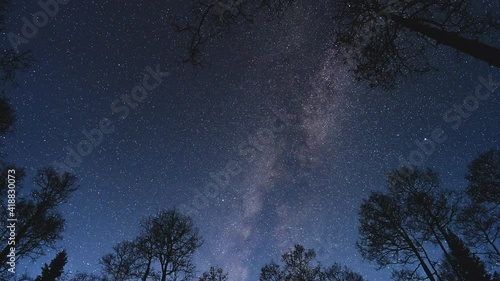Milky Way Sky Time-lapse