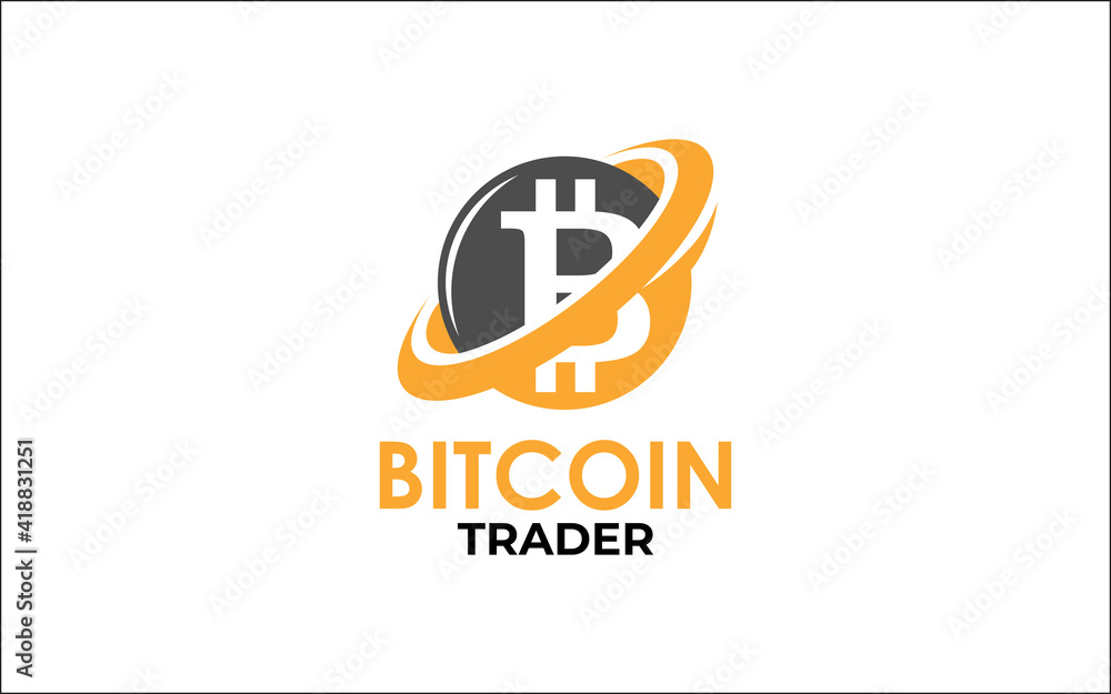 Illustration vector graphic of bitcoin currency icon Logo Design template-10 Illustration vector graphic of bitcoin currency icon Logo Design template-10