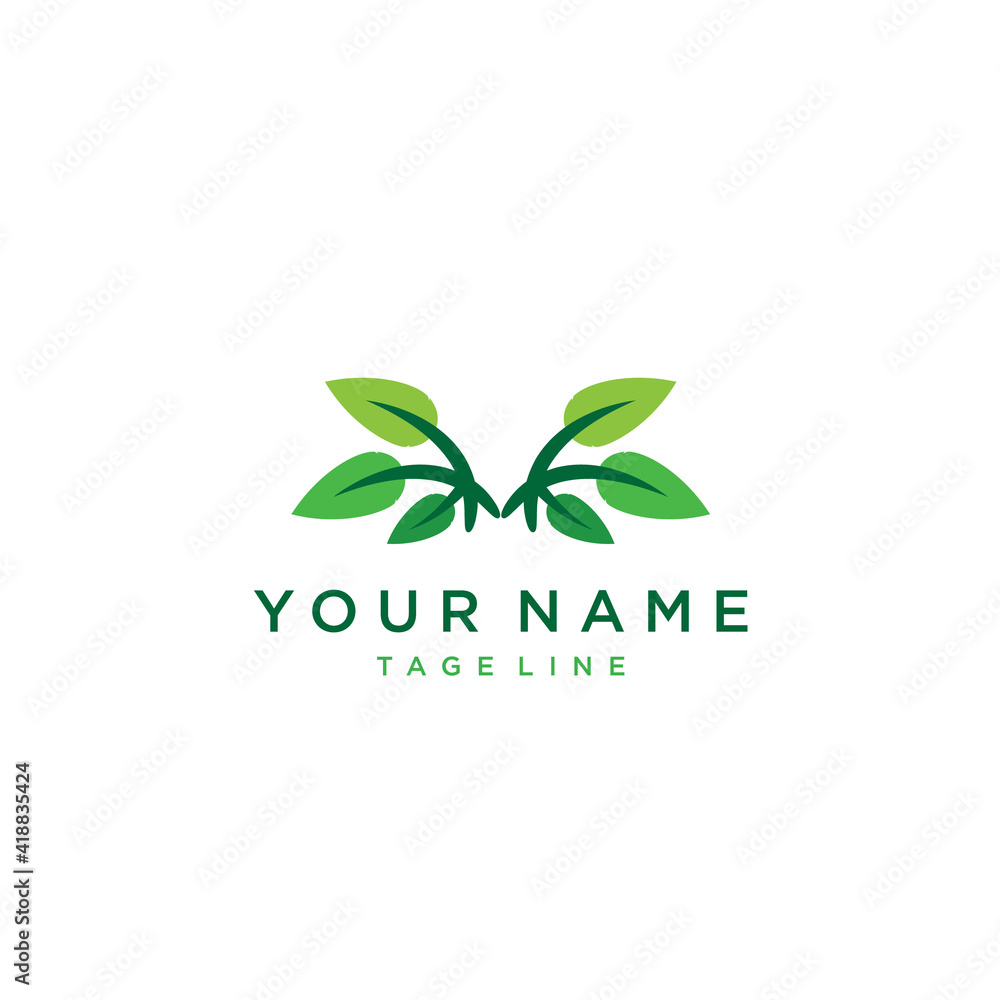 Living Environment Design. vector abstract green leaf logo icon. Landscape, garden, plant, nature and ecology vector logo design. Logotype concept icon. Living Environment Design. vector abstract green leaf logo icon. Landscape, garden, plant, nature and ecology vector logo design. Logotype concept icon.