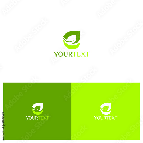 nature life logo icon design vector template