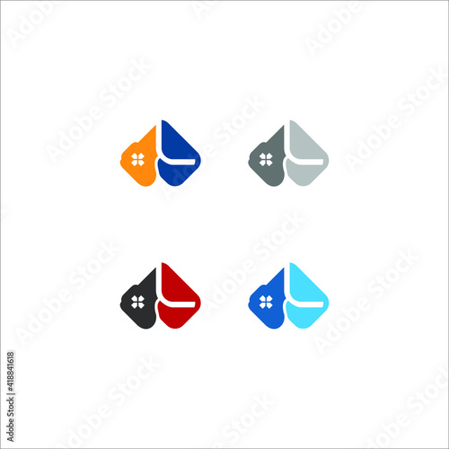 house logo design home icon vector template