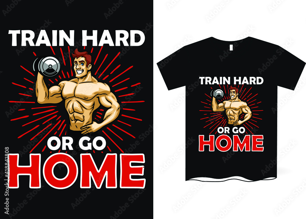 Gym or Workout T-Shirt Design