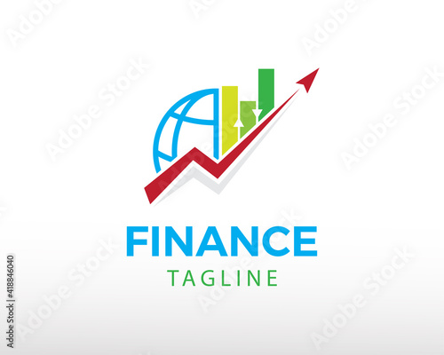wold finance logo arrow logo finance logo invest logo creative finance logo