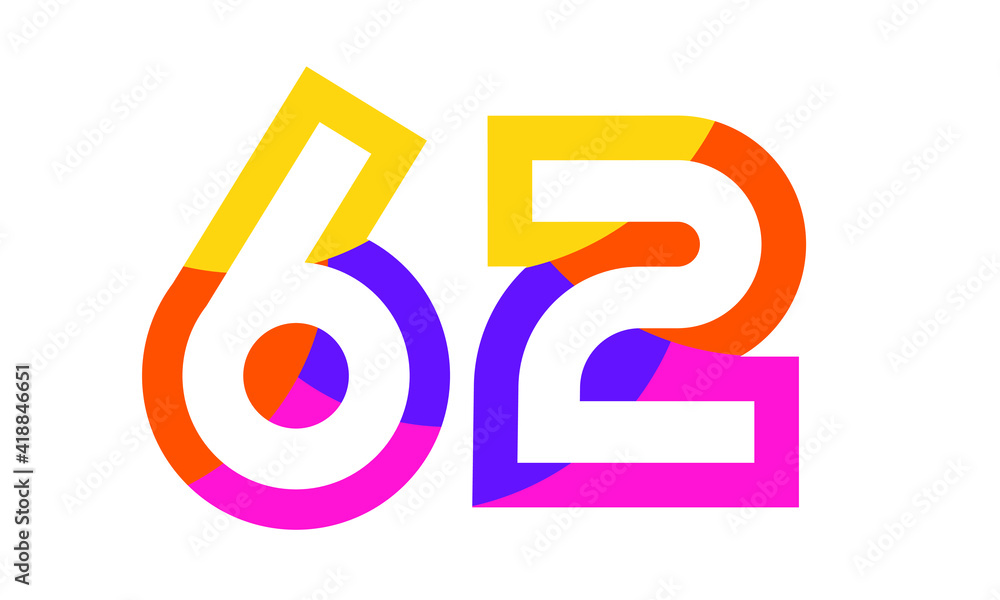 62 Colorful Fun Modern Flat Number 62 Colorful Fun Modern Flat Number