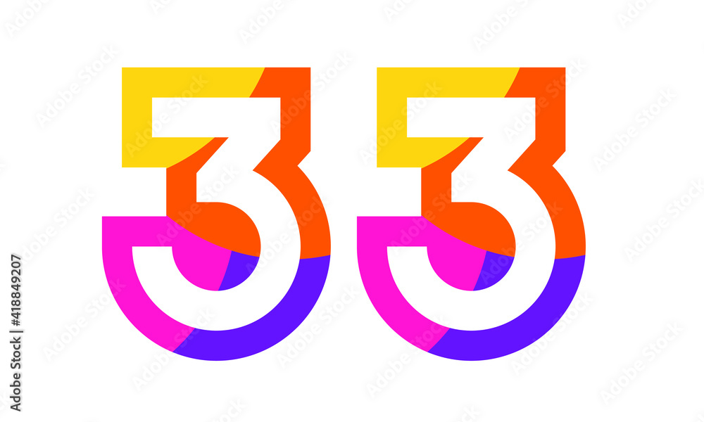 33 Colorful Fun Modern Flat Number 33 Colorful Fun Modern Flat Number