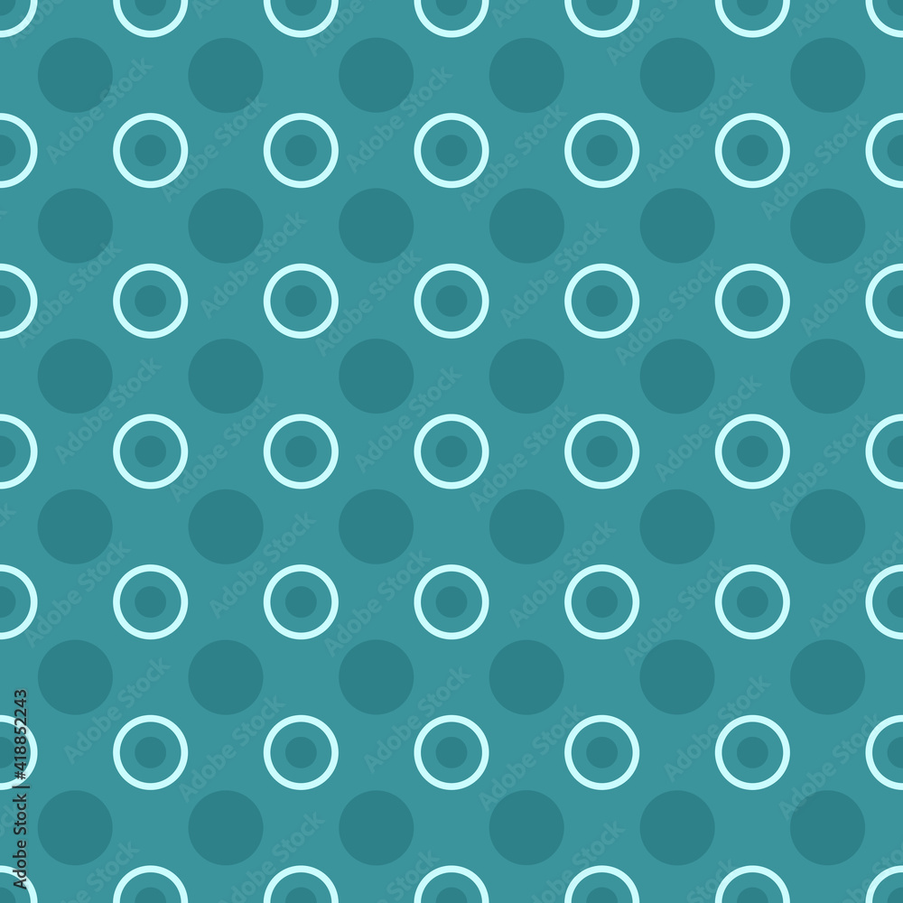 Seamless polka dot pattern. Beautiful for textile industry, paper print, scrapbooking or wallpapers. Vector illustration. Cute background with circles.
